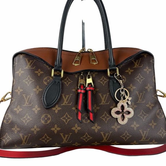 LOUIS VUITTON MONOGRAM 2-WAY TOP HANDLE SHOULDER BAG - Picture 1 of 11
